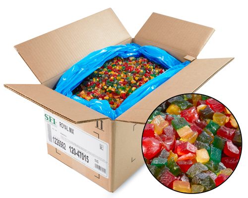 FRUITS MÉLANGÉS CONFITS - 15 kg